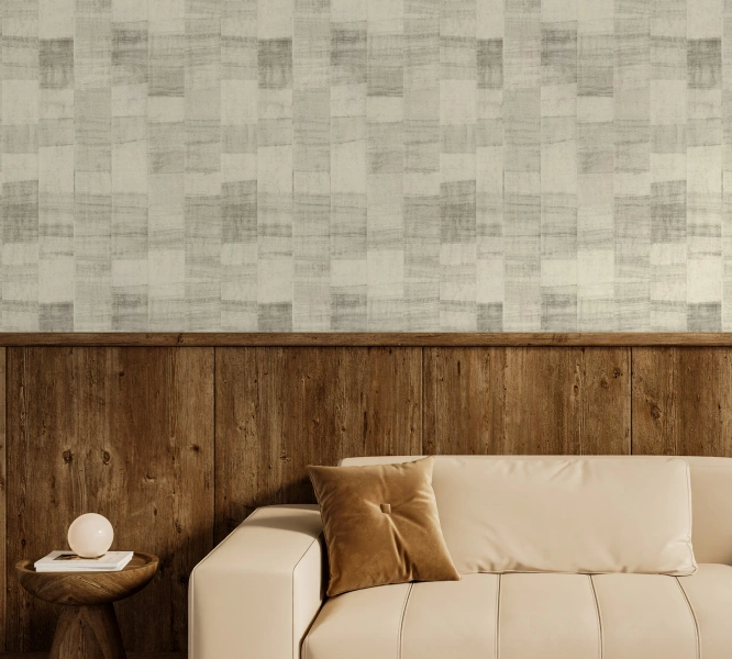 Geometric grey wallpaper pattern
